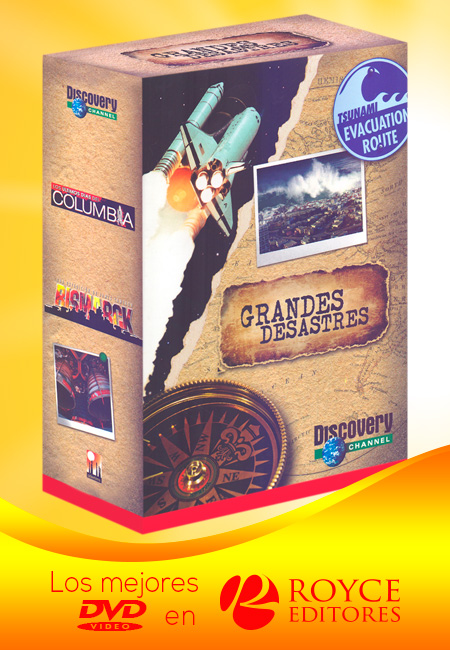 Grandes Desastres 4 DVDs Grandes Desastres 4 DVDs
